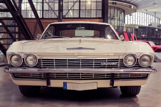 von Auto-Center-Vogel restaurierter Oldtimer „Chevrolet“